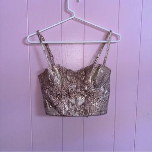 sugar thrillz eternal elegance crop top